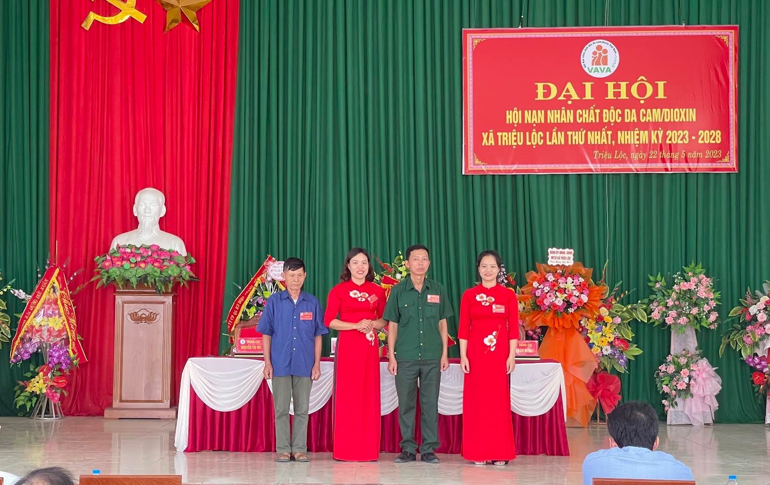 Hội nạn nhân chất độc da cam/Dioxin xã Triệu Lộc tổ chức Đại hội nhiệm kỳ 2023 - 2028